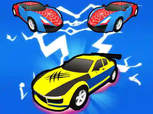 Mäng Superhero Car Merge Master Internetis