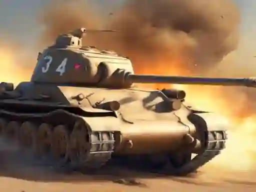 Mäng World Tank Wars Internetis