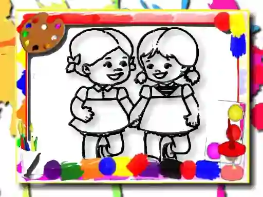 Mäng Kids Coloring Time Internetis