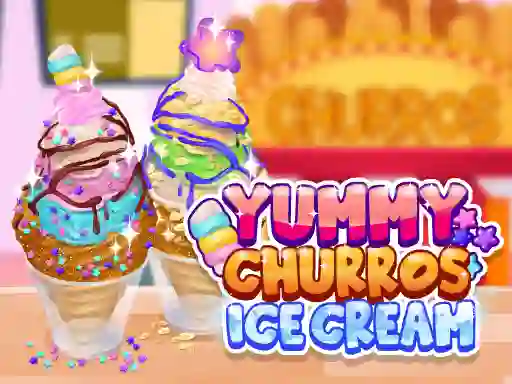 Mäng Yummy Churros Ice Cream Internetis