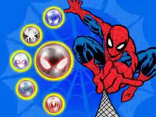 Mäng Spiderman Bubble Shooter Internetis