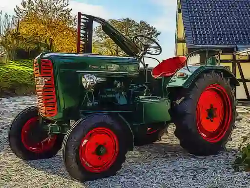 Mäng Farmer Tractor Puzzle Internetis