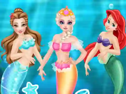 Mäng Princess First Aid In Mermaid Kingdom Internetis