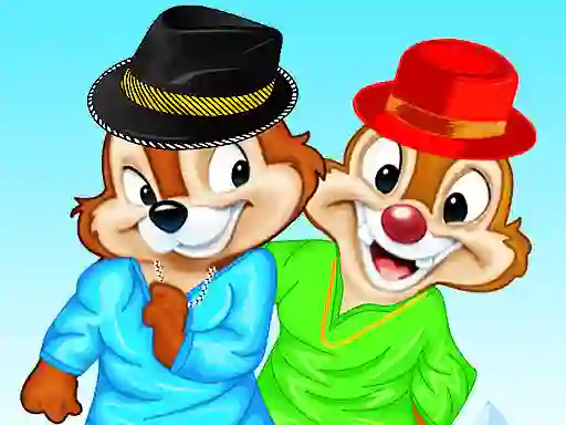 Mäng Chip n Dale Dressup Internetis
