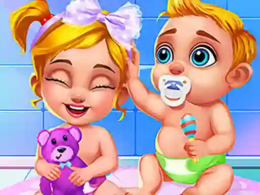 Mäng Newborn Sweet Baby Twins Internetis