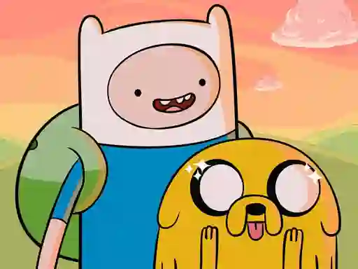 Mäng Adventure Time Hidden Internetis