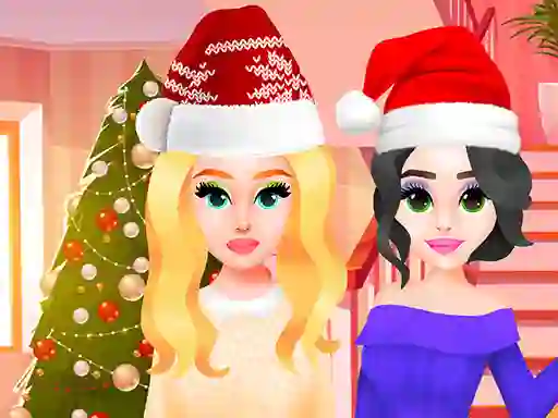 Mäng Christmas Party Girls Internetis