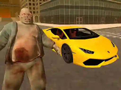 Mäng Supercars Zombie Driving Internetis