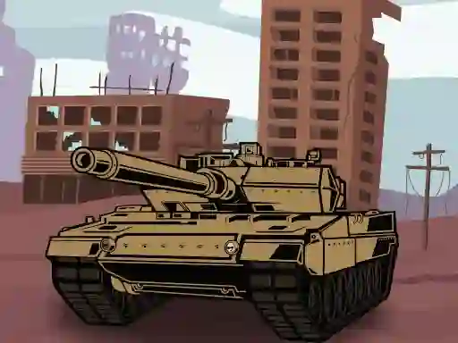 Mäng Tanks Racing Internetis