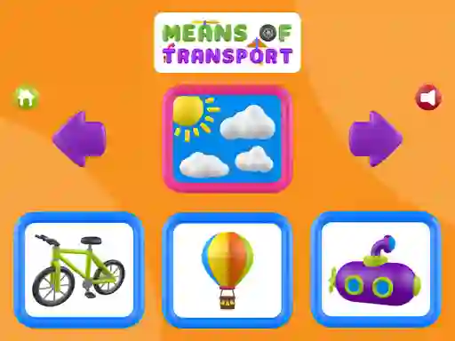 Mäng Means Of Transport Internetis
