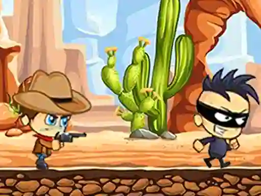 Mäng Cowboy Catch Up Internetis