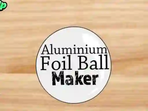 Mäng Aluminium Foil Ball Maker Internetis