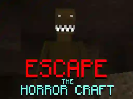 Mäng Escape the Horror Craft Internetis