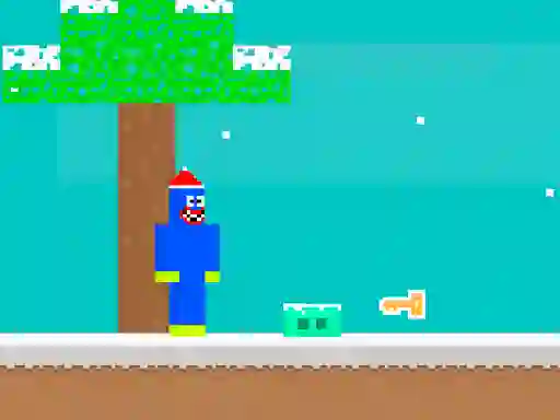 Mäng Noob Huggy Winter Internetis