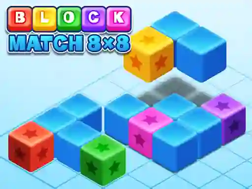 Mäng Block Match 8x8 Internetis