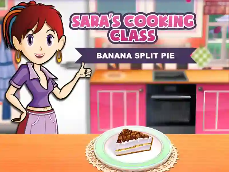 Mäng Banana Split Pie: Sara`s Cooking Class Internetis