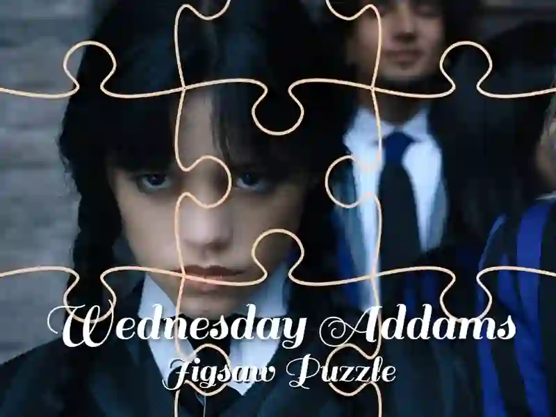 Mäng Wednesday Addams Jigsaw Puzzle Internetis