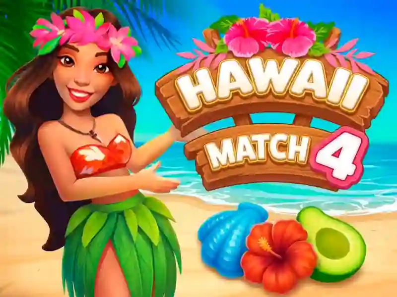Mäng Hawaii Match 4 Internetis
