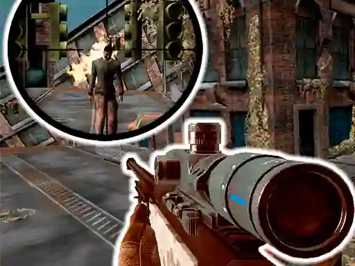 Mäng Sniper 3D Zombie Internetis