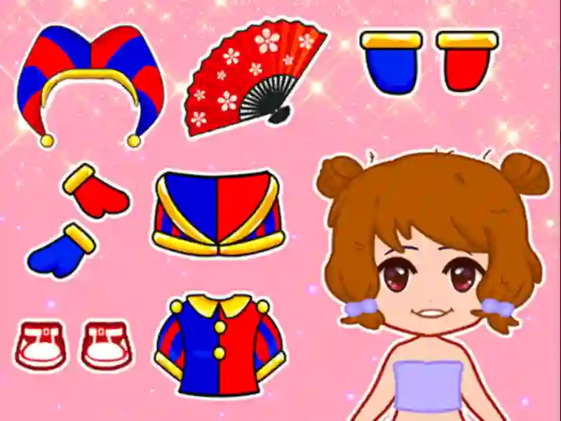 Mäng Lovely Doll Dress Up Game Internetis