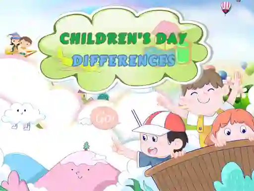Mäng Childrens Day Differences Internetis
