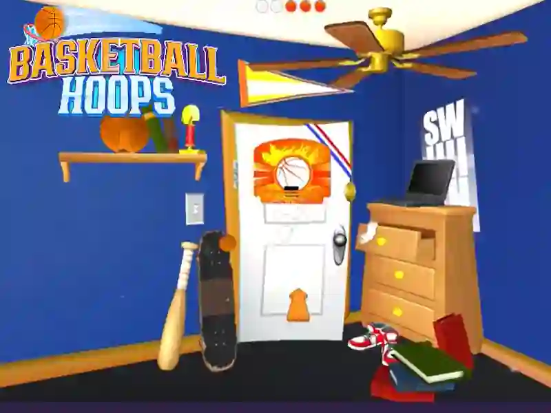 Mäng Basketball Hoops Internetis