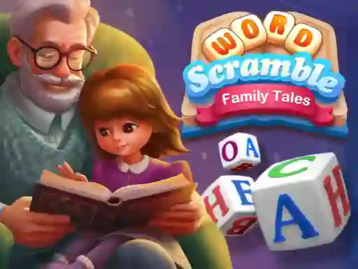 Mäng Word Scramble Family Tales Internetis