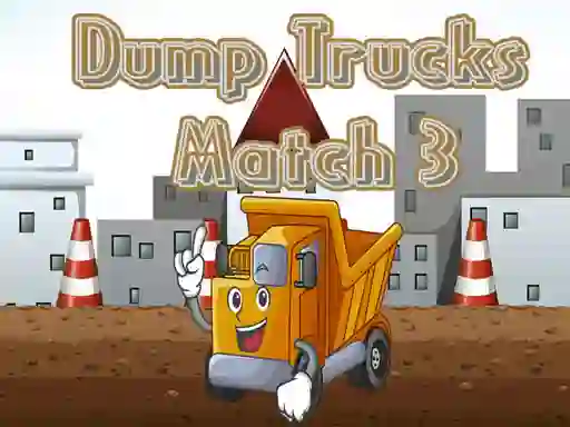 Mäng Dump Trucks Match 3 Internetis