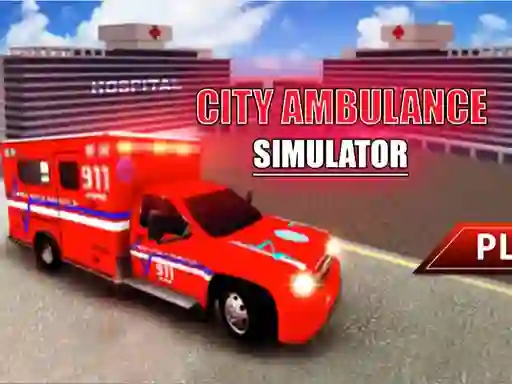 Mäng City Ambulance Simulator Internetis