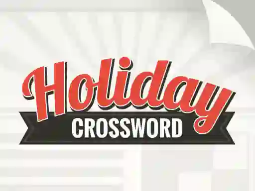 Mäng Holiday Crossword Internetis