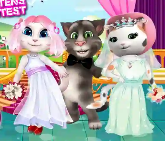 Mäng White Kittens Bride Contest Internetis