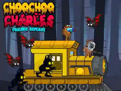 Mäng Choochoo Charles Friends Defense Internetis