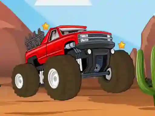 Mäng Monster Truck Hidden Stars Internetis