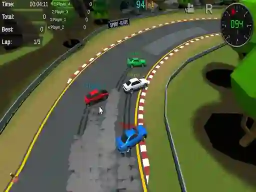 Mäng Fantastic Pixel Car Racing Internetis