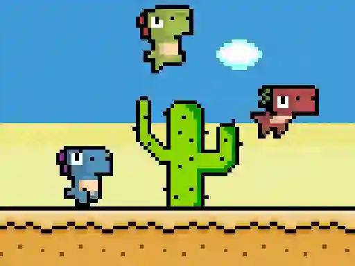 Mäng Pixel Dino Run Internetis