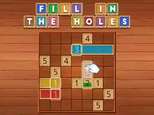 Mäng Fill In the holes Internetis