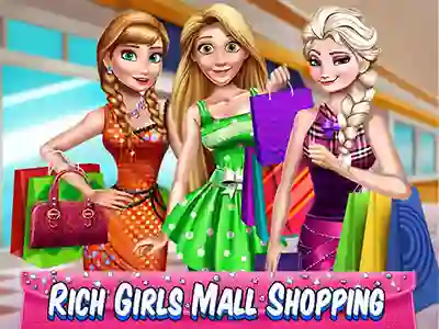 Mäng Rich Girls Mall Shopping Internetis
