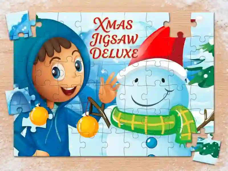 Mäng Xmas jigsaw deluxe Internetis