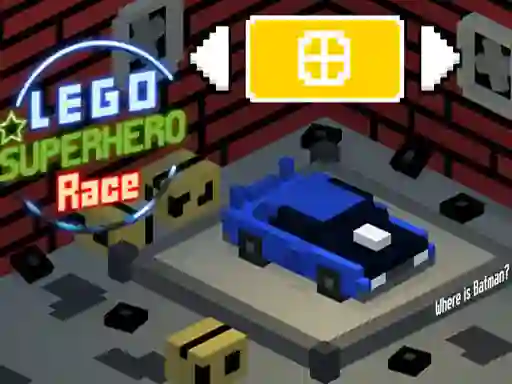 Mäng Lego Superhero Race Internetis