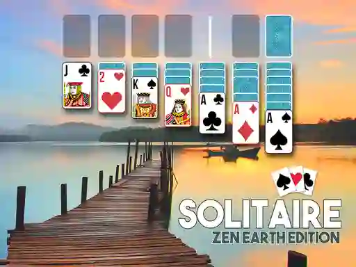 Mäng Solitaire zen earth edition Internetis