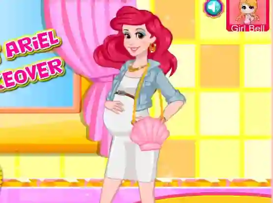 Mäng Pregnant Ariel Real Makeover Internetis