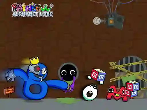 Mäng Rainbow Alphabet Lore Internetis