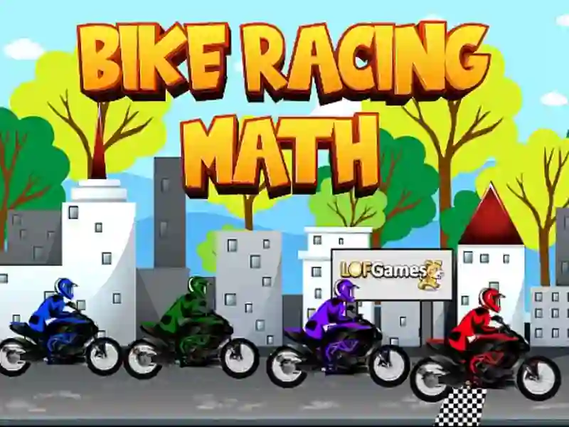 Mäng Bike Racing Math Internetis