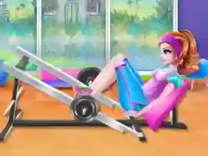 Mäng Princesses: fitness against fat Internetis