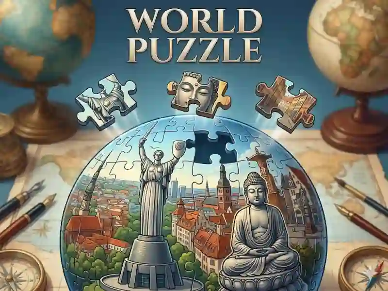 Mäng World Puzzle Internetis