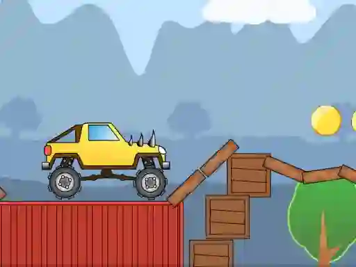 Mäng Monsters Truck Internetis