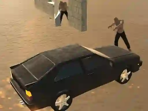 Mäng Zombie Car Smash Internetis