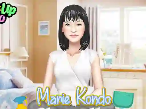 Mäng Marie Kondo Clean Up Internetis