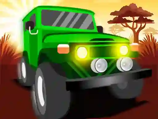 Mäng Africa Jeep Race Internetis