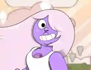 Mäng Crystal Gem Amethyst Dress Up Internetis